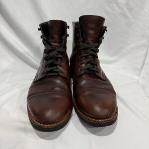 Thursday Boot Co 11.5 Wide Leather Cap Toe Lace Up Everyday Boots Rugged Durable